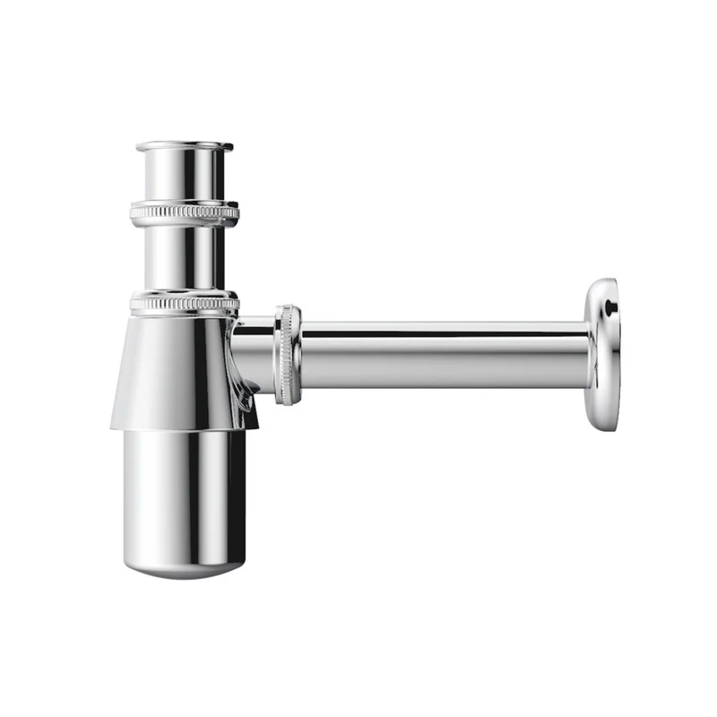 Sifón visto moderno y funcional para lavabo