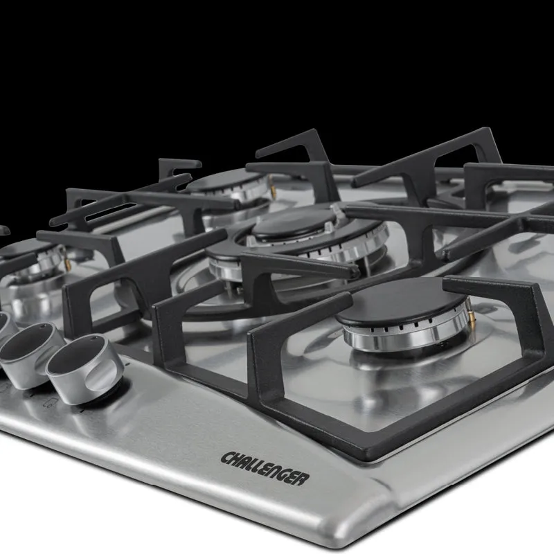Estufa de Empotrar Serie Alpha Challenger, Plateado