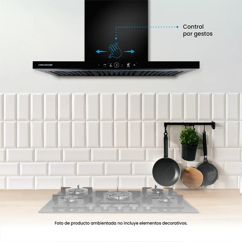 Campana Península Challenger Aura, Negro