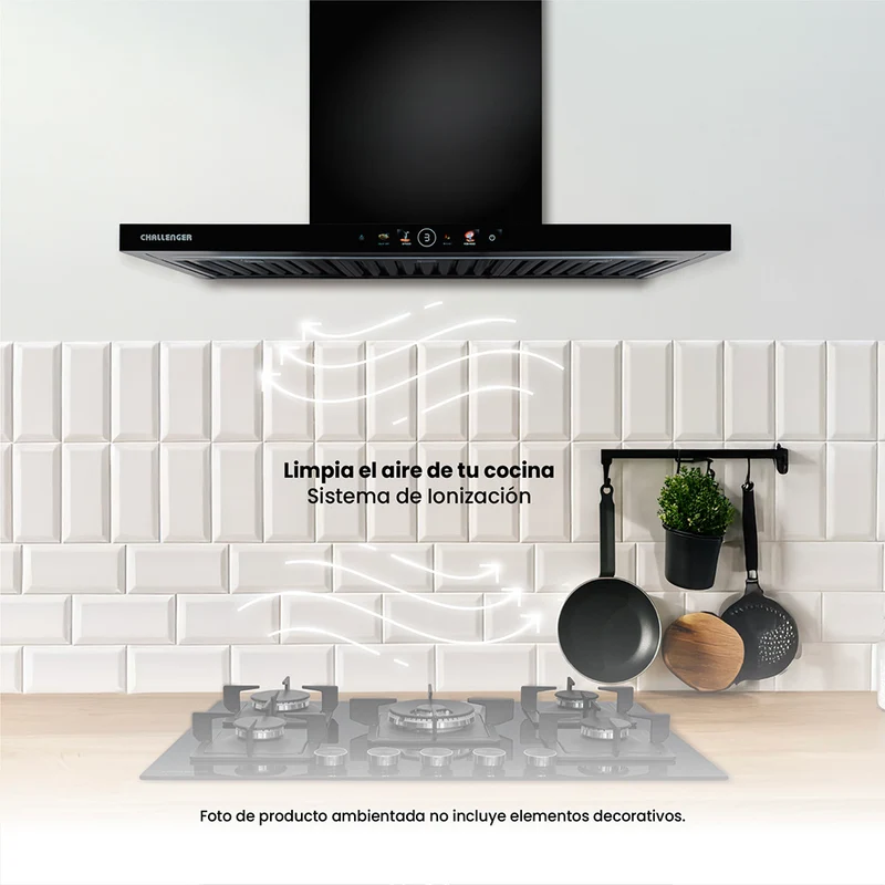 Campana Península Challenger Aura, Negro