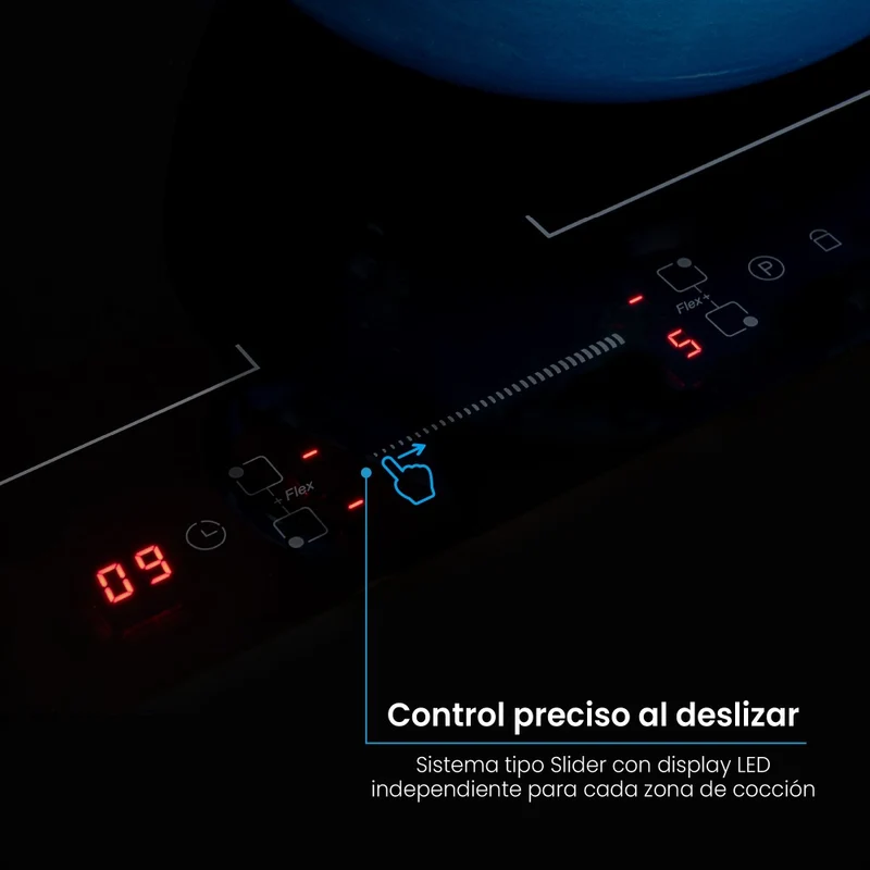 Estufa de Empotrar Inducción Challenger 4Pt 220V, In 6077