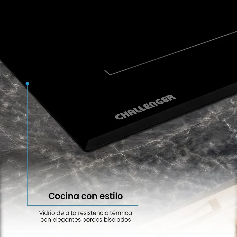 Estufa de Empotrar Inducción Challenger 4Pt 220V, In 6077