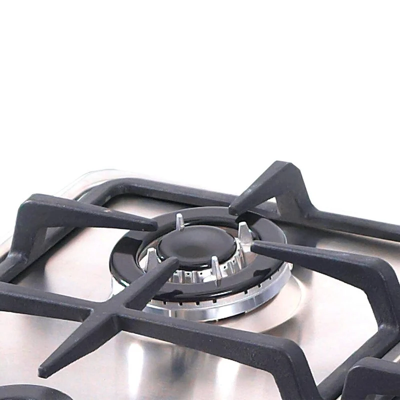 Estufa de Empotrar Challenger Gas Natural 4 Puestos, Plateado