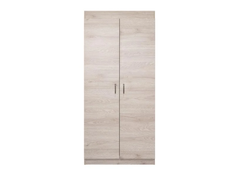 Alacena Multiusos Varese, Bardolino y Blanco Vainilla, Posee un Estante Adicional en la Puerta y Cuatro Entrepaños