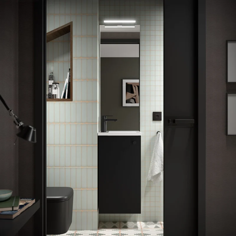 Mueble de baño Marville – Ultra compacto y suspendido