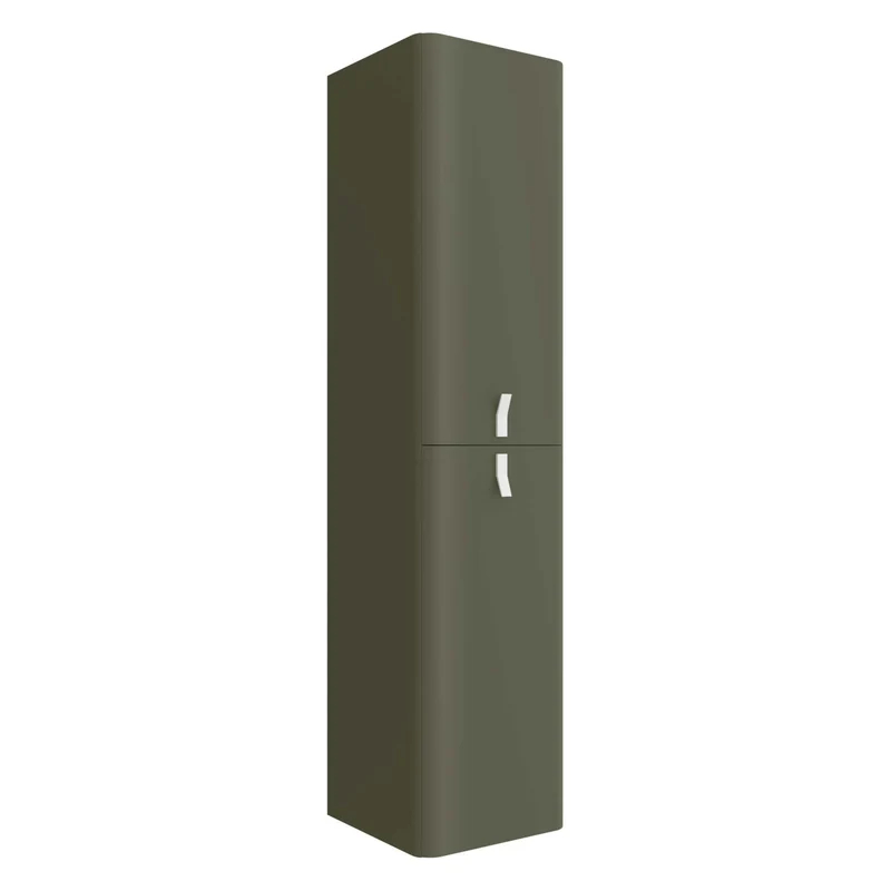 Mueble de baño suspendido Uniiq E-S de 2 cajones con encimera mineral solid