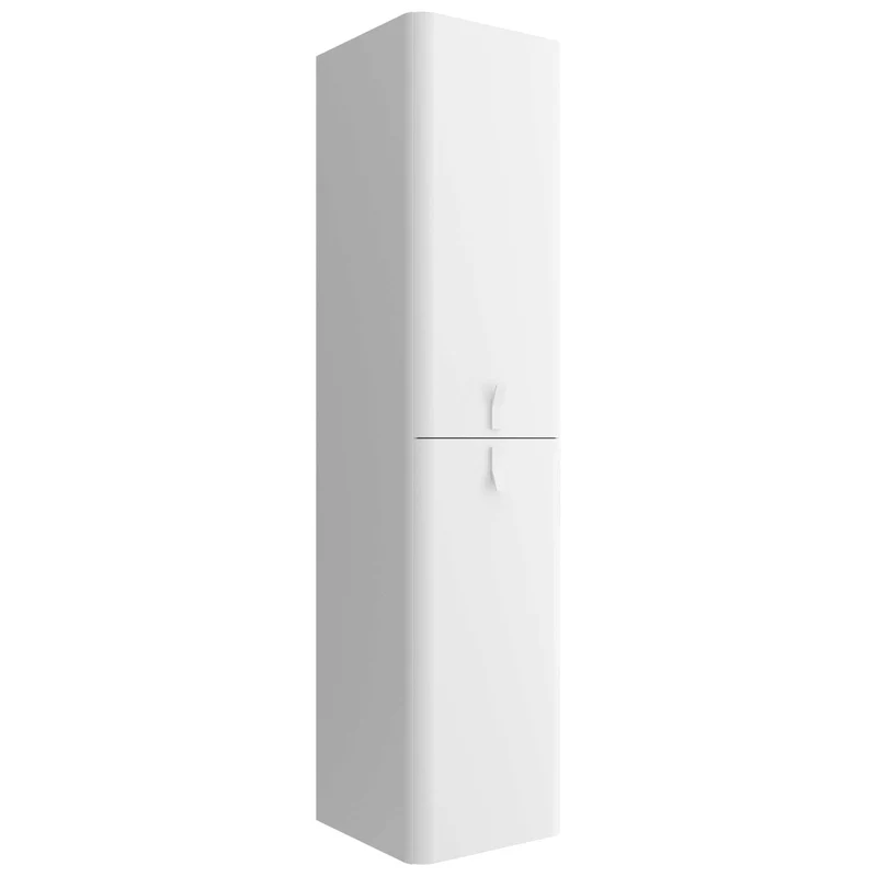 Mueble de baño suspendido Uniiq E-S de 2 cajones con encimera mineral solid