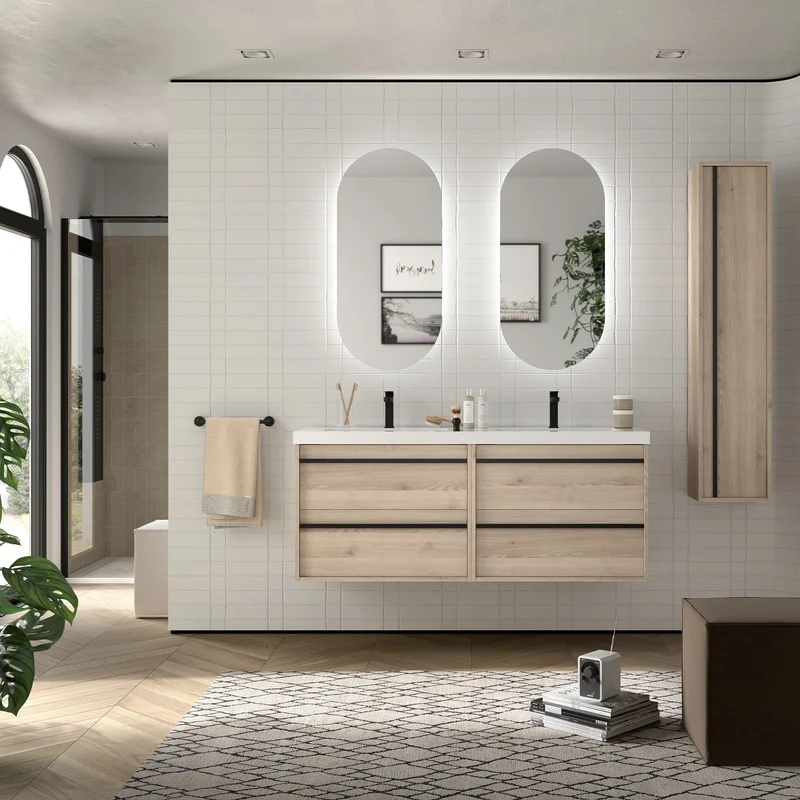 Mueble de baño Attila 4C de 140 cm