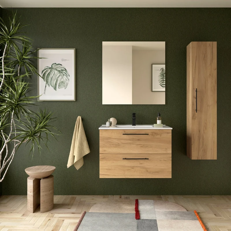 Mueble de baño de 2 cajones Narcea
