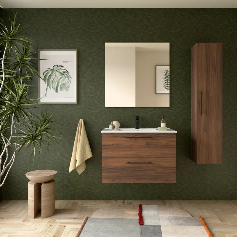 Mueble de baño de 2 cajones Narcea