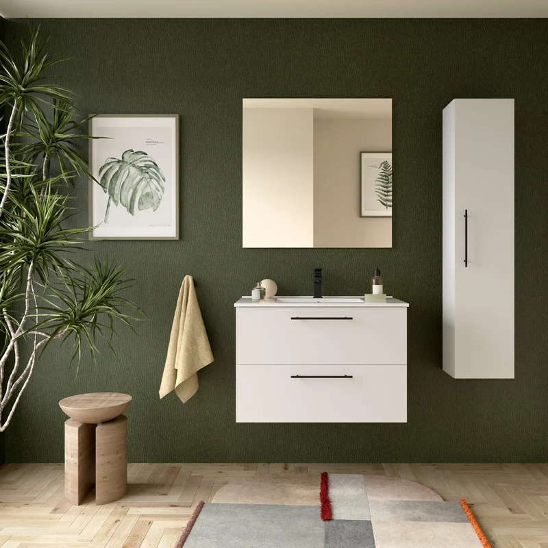 Mueble de baño de 2 cajones Narcea