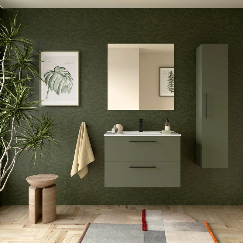 Mueble de baño de 2 cajones Narcea