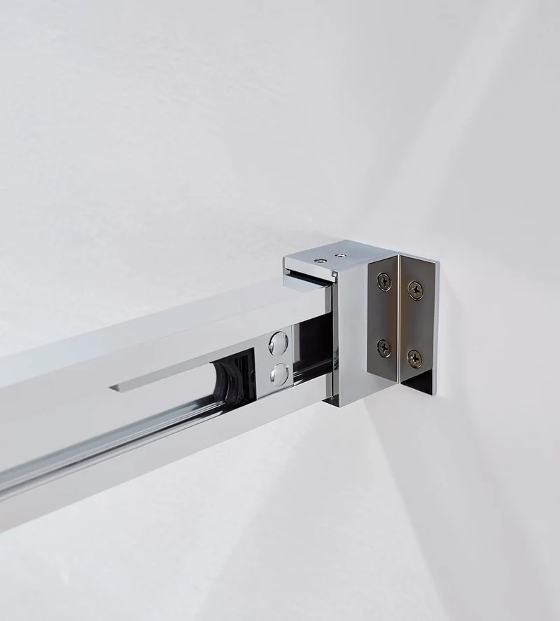 Mampara de Ducha Corredera Basic 2 Fijos + 2 Puertas Correderas