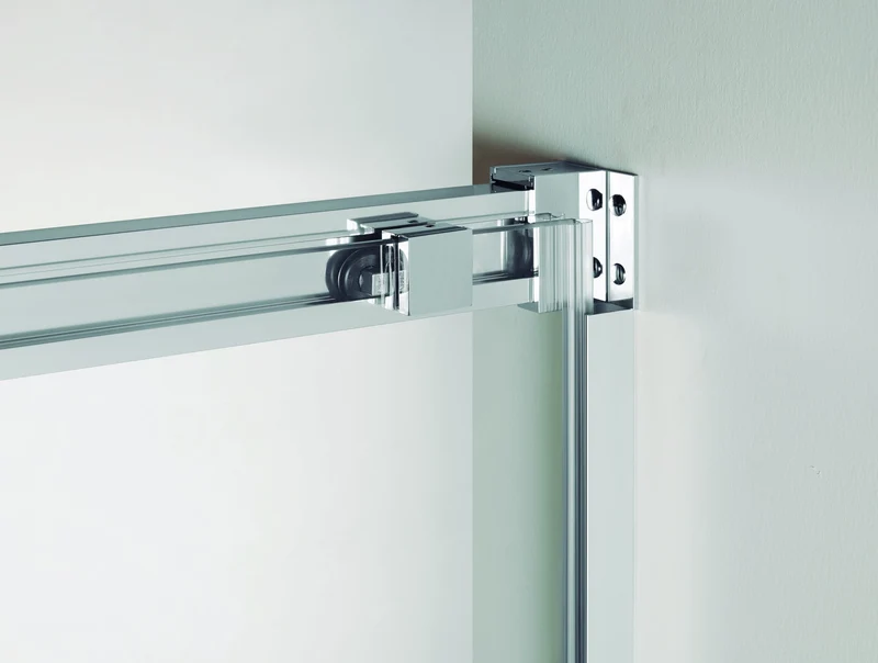 Mampara de Ducha Corredera Basic 2 Fijos + 2 Puertas Correderas