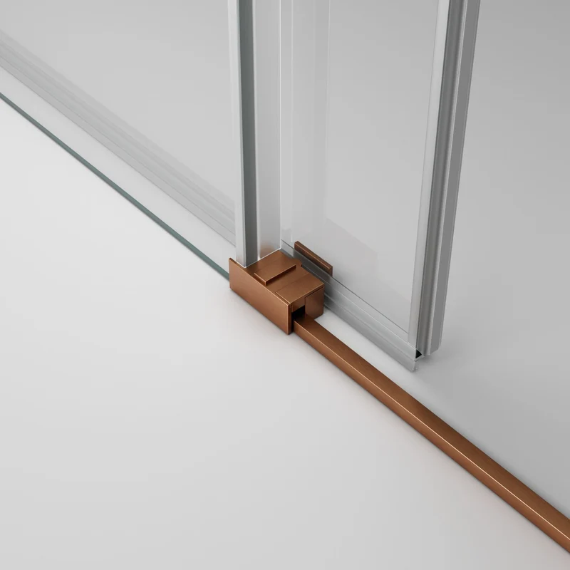 Mampara de Ducha Corredera Basic 2 Fijos + 2 Puertas Correderas