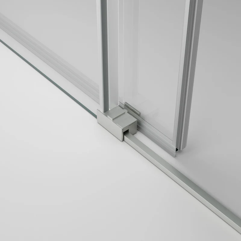 Mampara de Ducha Corredera Basic 1 Fijo + 1 Puerta Corredera