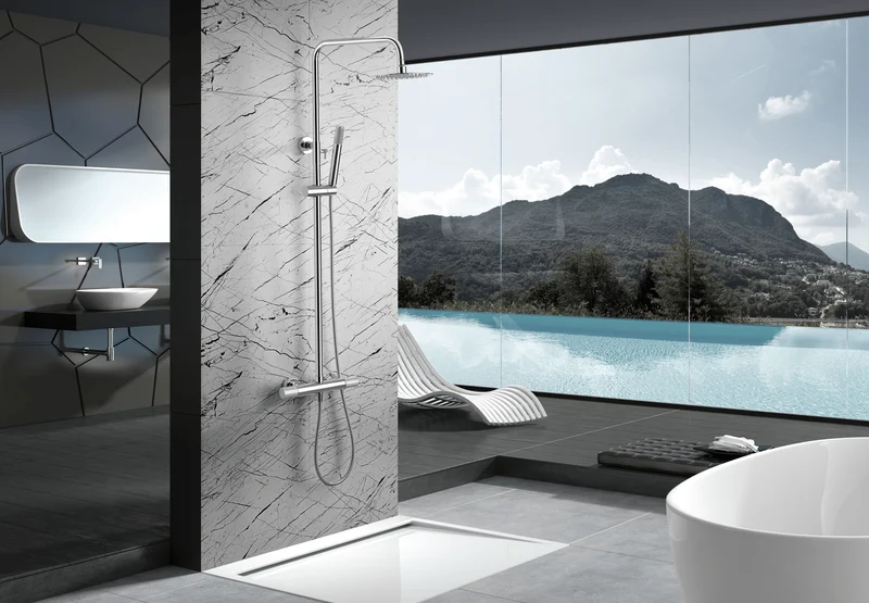 IMEX Line - Columna de ducha termostática