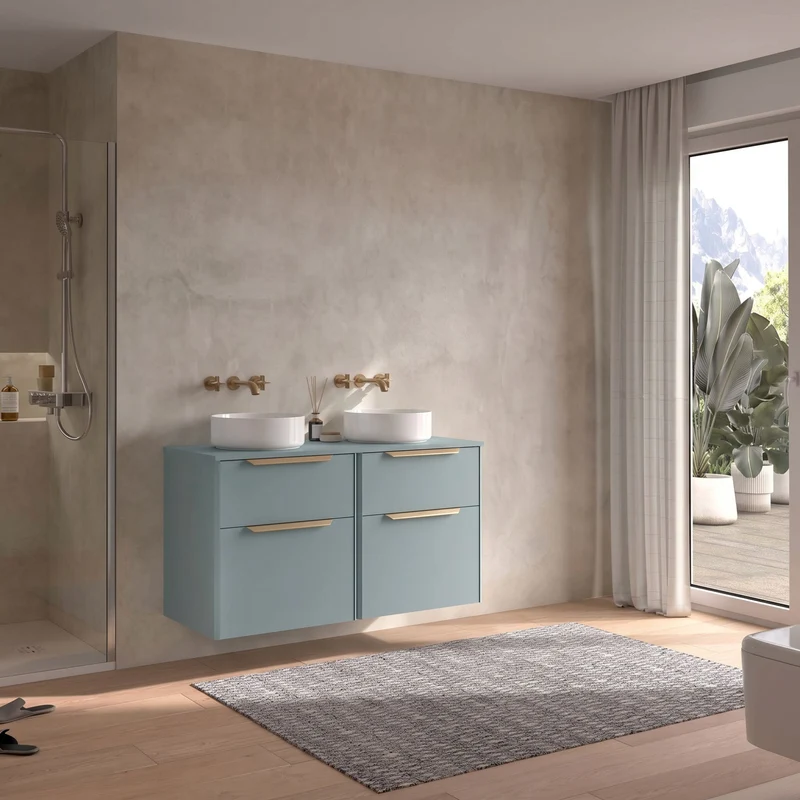 Mueble de Baño Luva Con Encimera - Salgar