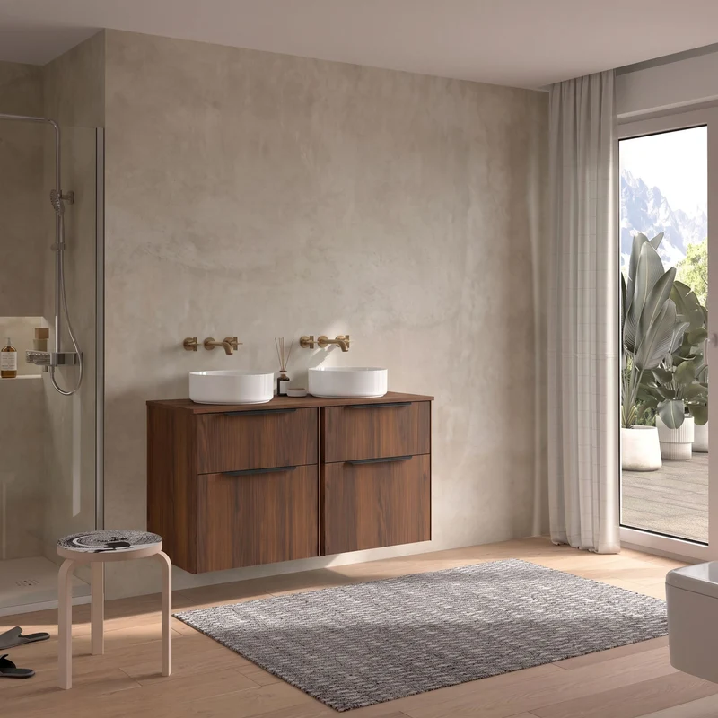 Mueble de Baño Luva Con Encimera - Salgar