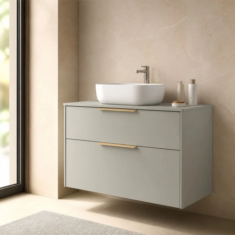 Mueble de Baño Luva Con Encimera - Salgar