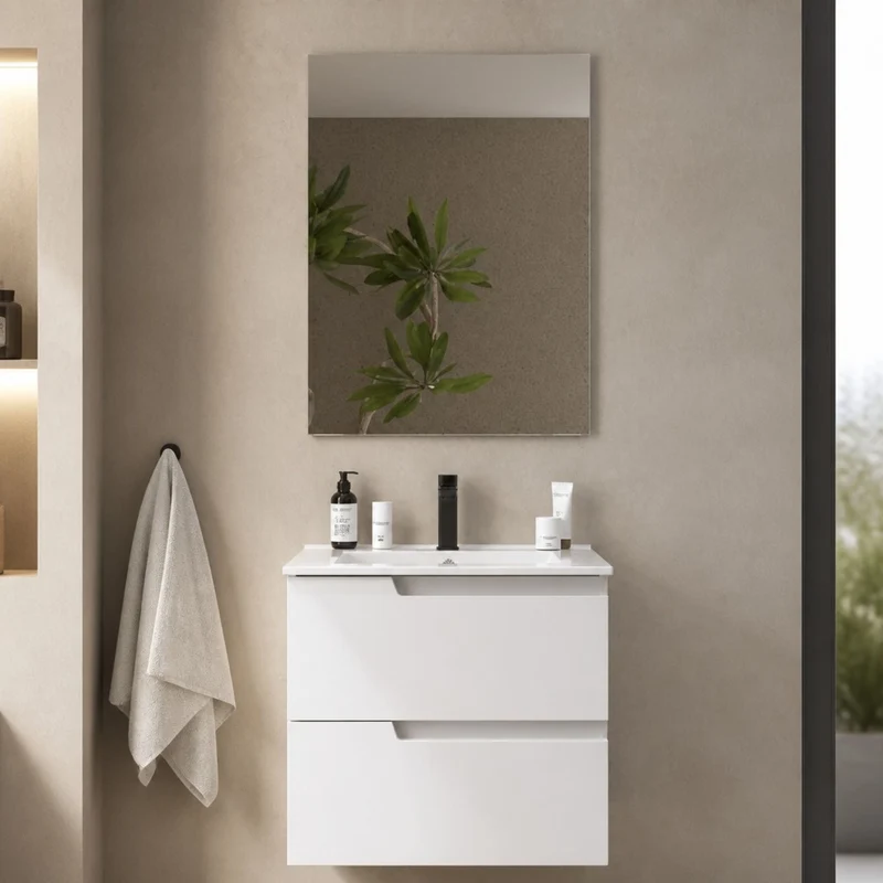 Mueble de Baño Vima Salgar + Lavabo + Espejo - Salgar