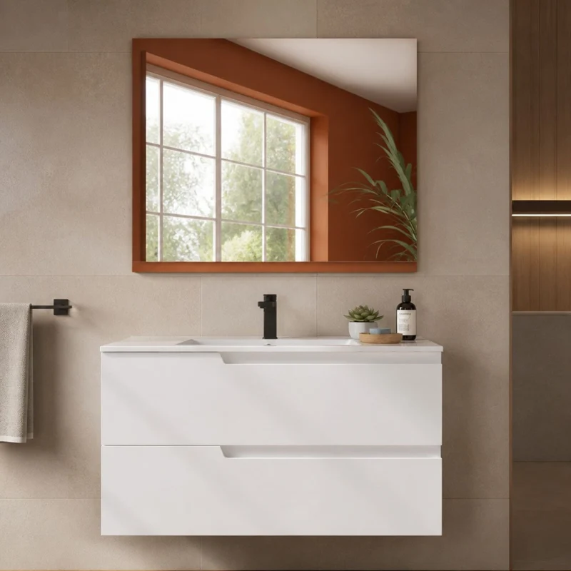 Mueble de Baño Vima Salgar + Lavabo + Espejo - Salgar