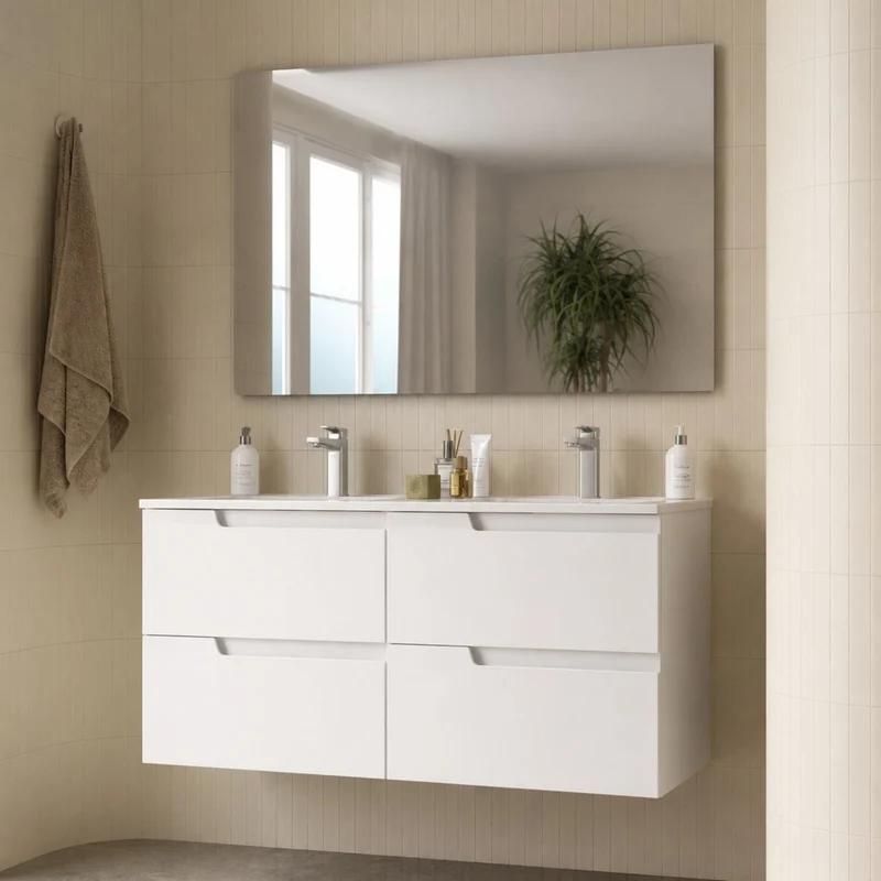 Mueble de Baño Vima Salgar + Lavabo + Espejo - Salgar