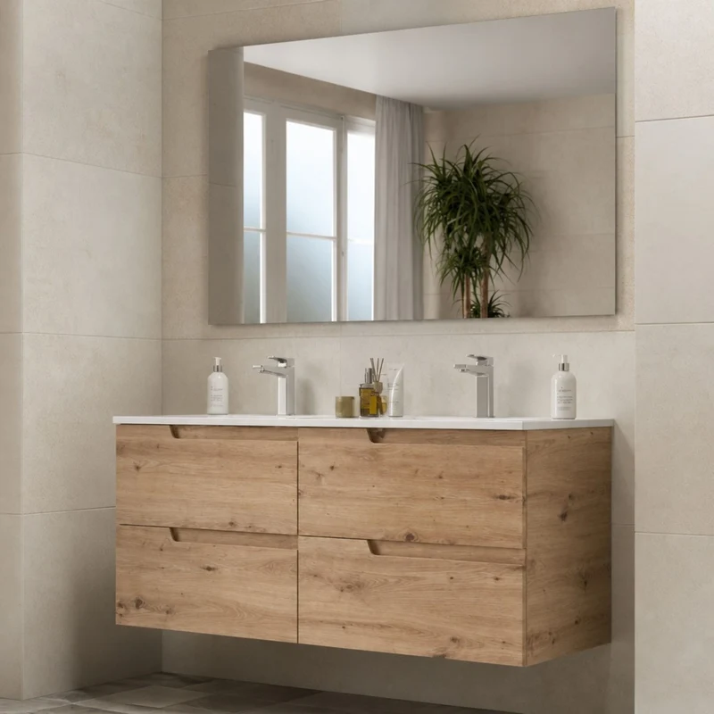 Mueble de Baño Vima Salgar + Lavabo + Espejo - Salgar