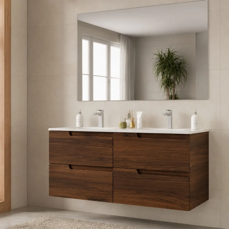 Mueble de Baño Vima Salgar + Lavabo + Espejo - Salgar