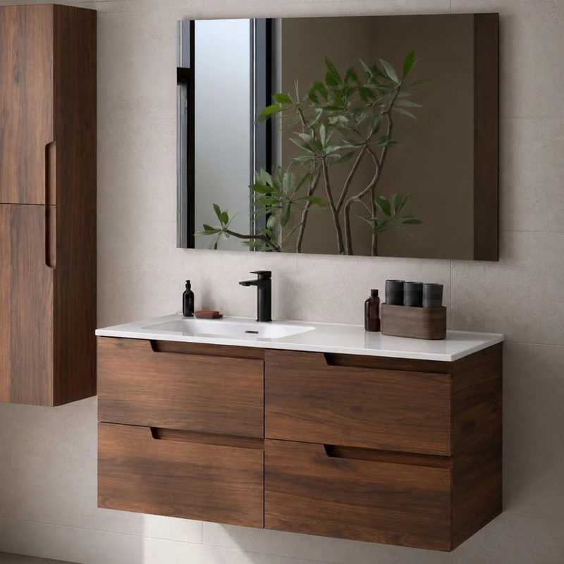 Mueble de Baño Vima Salgar + Lavabo + Espejo - Salgar