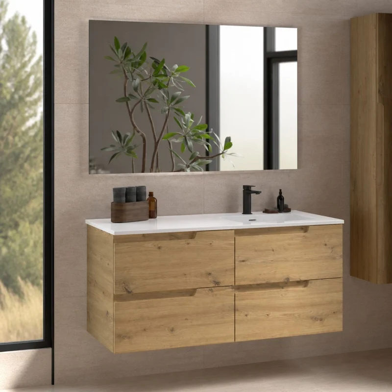 Mueble de Baño Vima Salgar + Lavabo + Espejo - Salgar