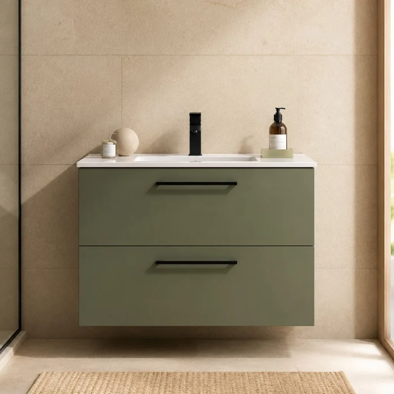 Conjunto Silane Salgar Con Cajones + Lavabo Ibón - Salgar