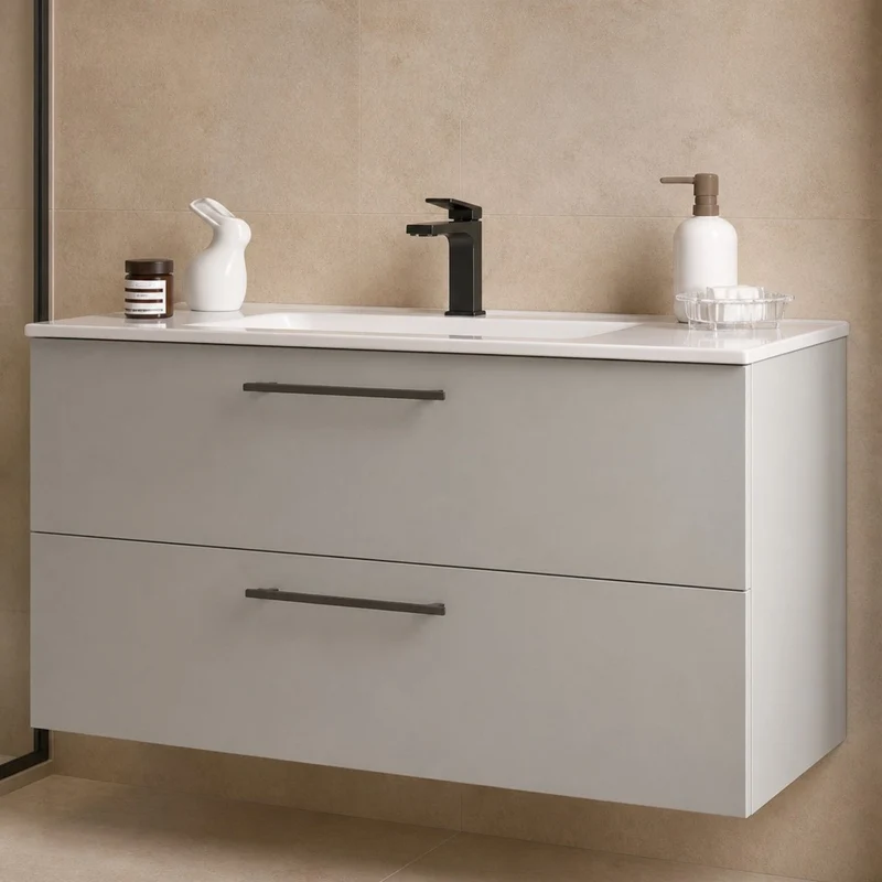 Conjunto Silane Salgar Con Cajones + Lavabo Ibón - Salgar