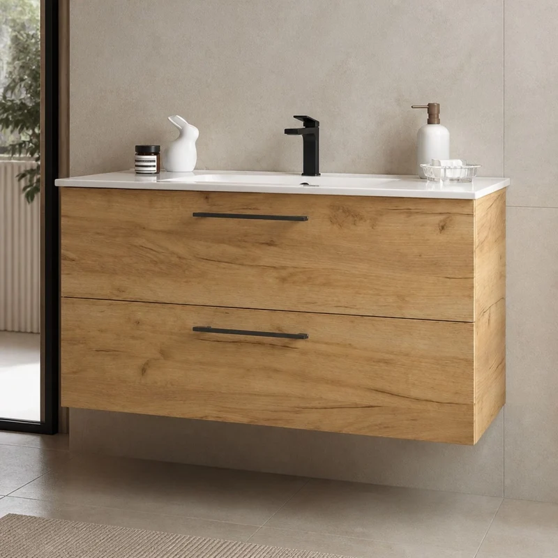 Conjunto Silane Salgar Con Cajones + Lavabo Ibón - Salgar