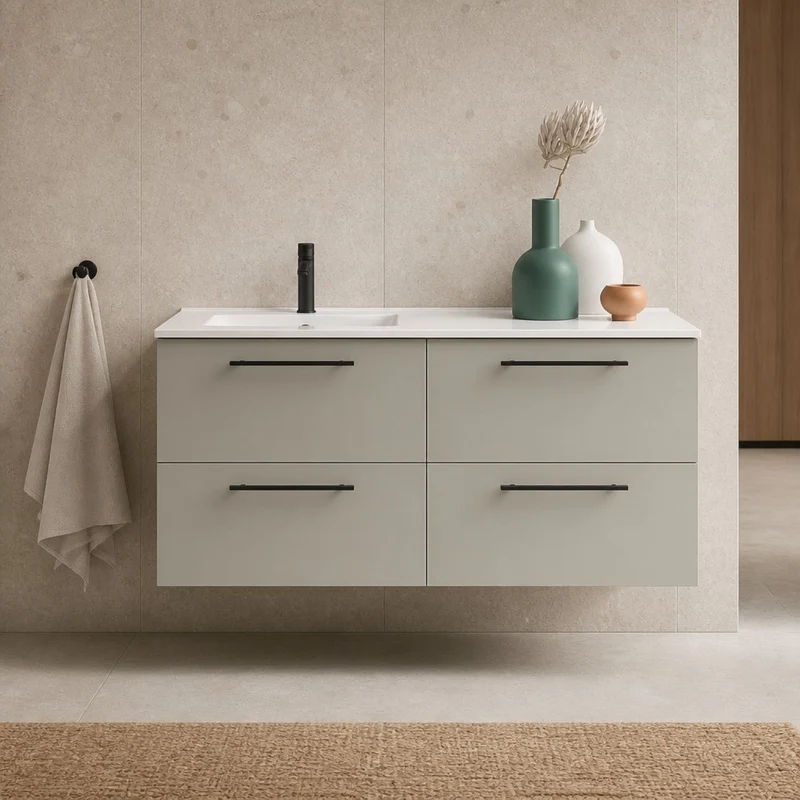 Conjunto Silane Salgar Con Cajones + Lavabo Ibón - Salgar