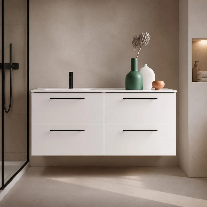 Conjunto Silane Salgar Con Cajones + Lavabo Ibón - Salgar