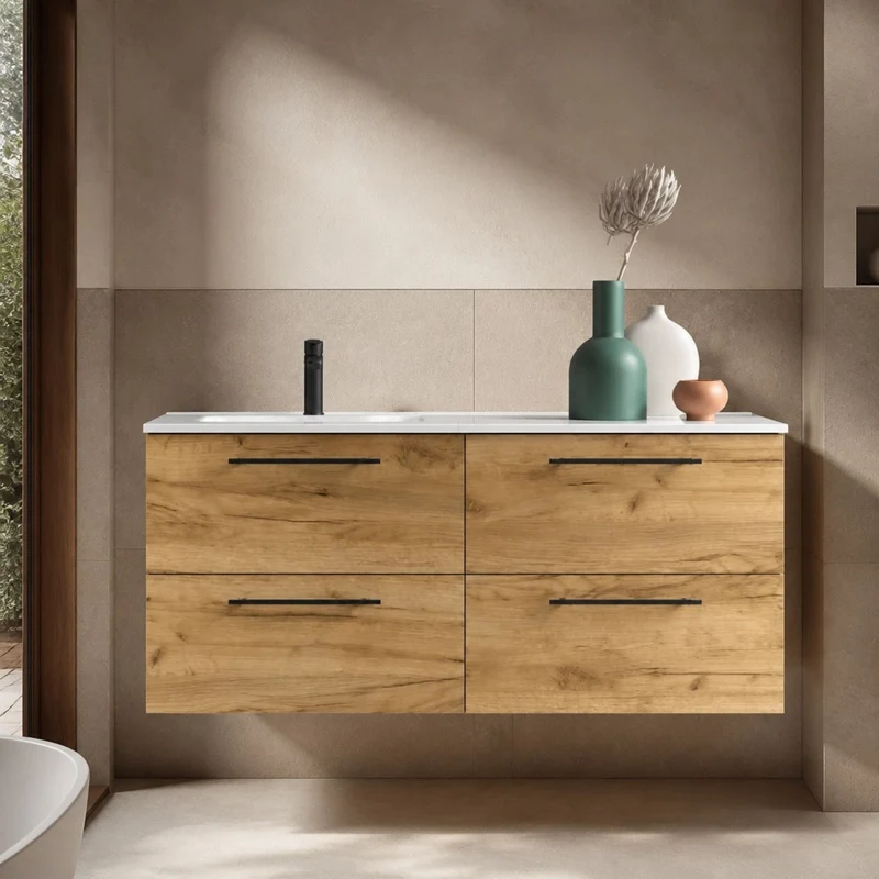 Conjunto Silane Salgar Con Cajones + Lavabo Ibón - Salgar