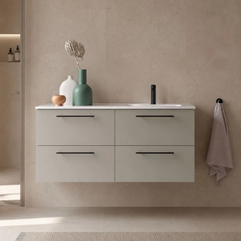 Conjunto Silane Salgar Con Cajones + Lavabo Ibón - Salgar