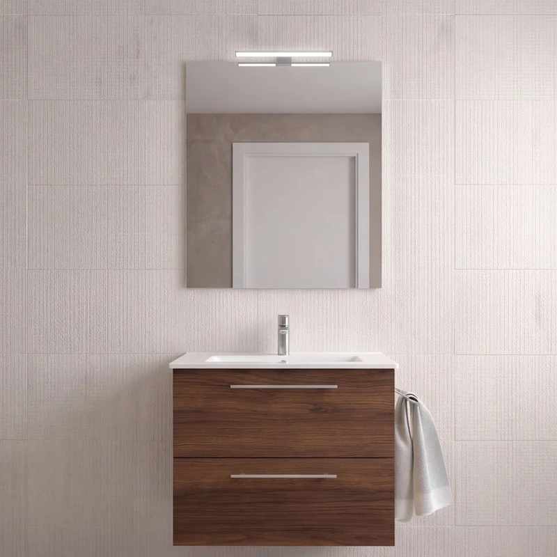 Conjunto Silane Salgar Con Cajones + Lavabo Ibón + Espejo - Salgar
