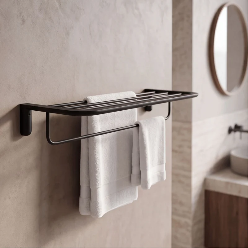 Toallero Doble Serie Aura - Imex