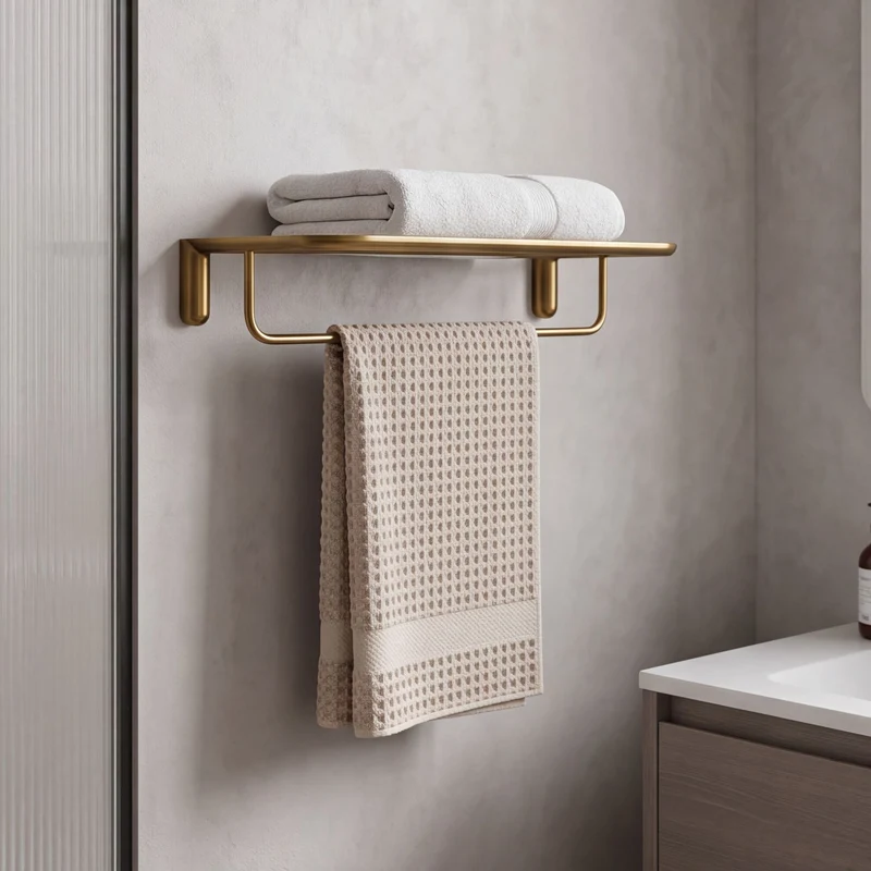 Toallero Doble Serie Aura - Imex