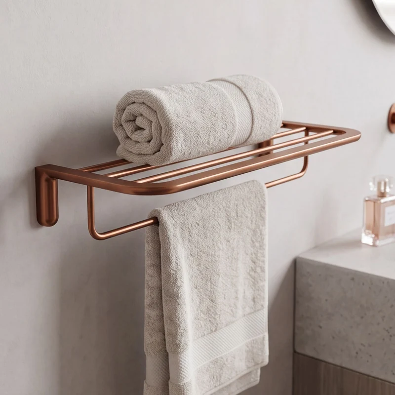 Toallero Doble Serie Aura - Imex