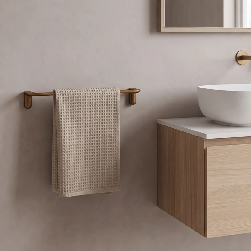 Toallero 40 cm Serie Aura - Imex