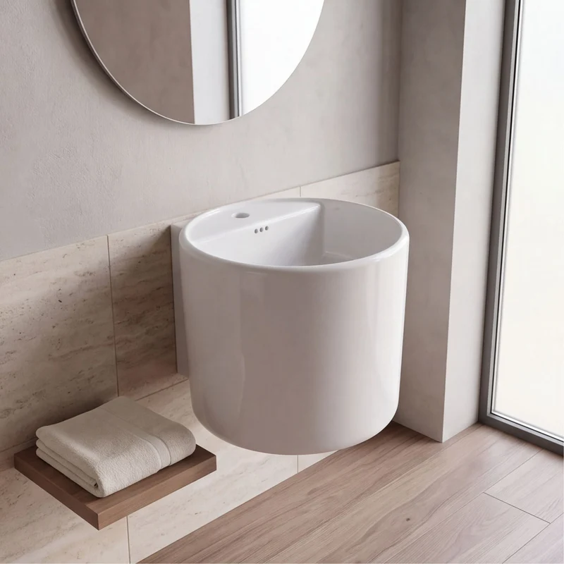 Lavabo Suspendido Levi - Fossil Natura
