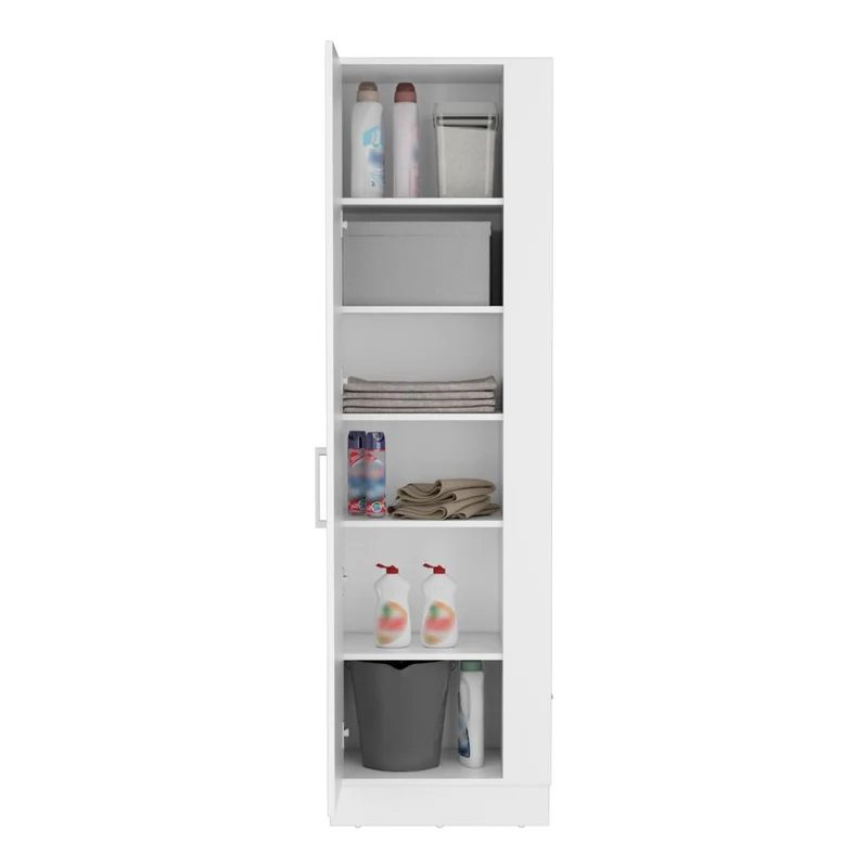 Mueble de Aseo Lirio, Blanco, con Cinco Entrepaños ZF