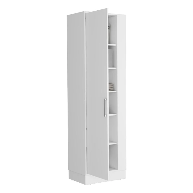 Mueble de Aseo Lirio, Blanco, con Cinco Entrepaños ZF