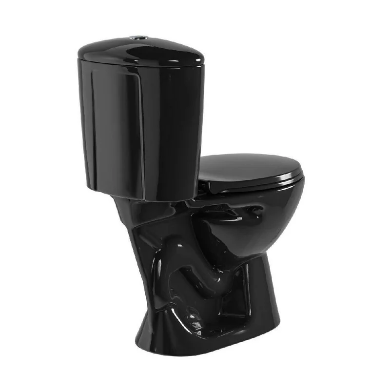 Sanitario Corona Manantial Pro Redondo Negro