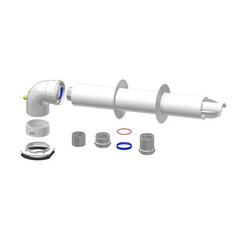 Kit universale sistema coassiale linea convenzionale diam. 60/100