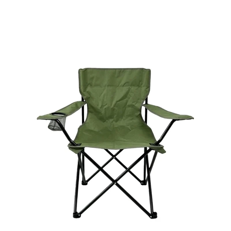 Set de 2 Sillas Plegable Camping Tanzania, Verde, Incluye Bolsa de Transporte
