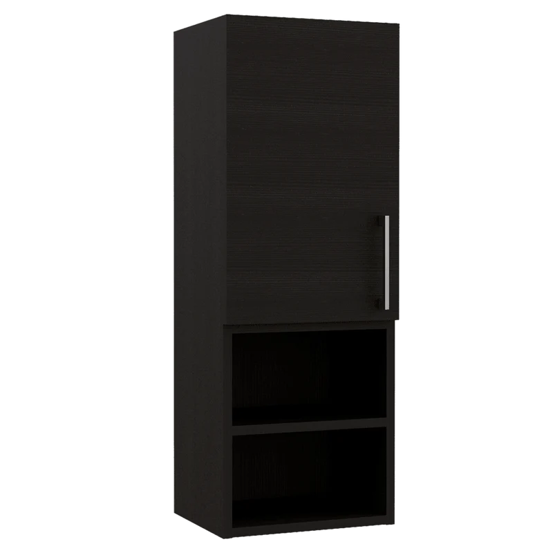 Gabinete de Baño Apolis, Wengue, con Espacio para Guardar Objetos de Aseo Personal